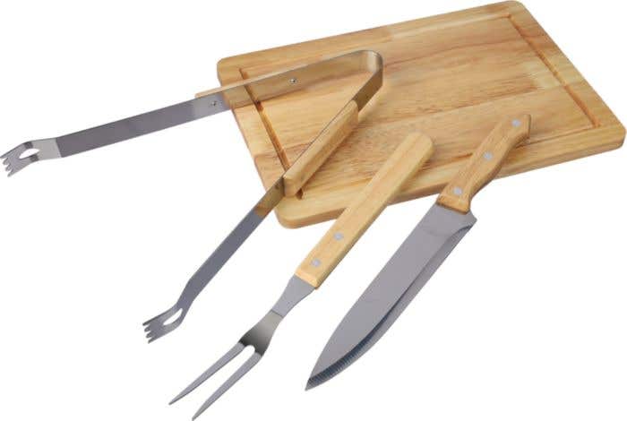 Stainless steel barbecue set Kathleen