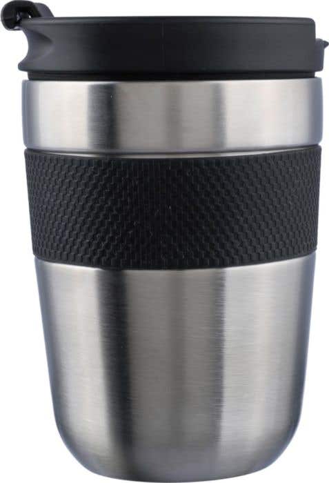 Drinking mug Keith | Stainless steel | 300 ml | Silicone grip