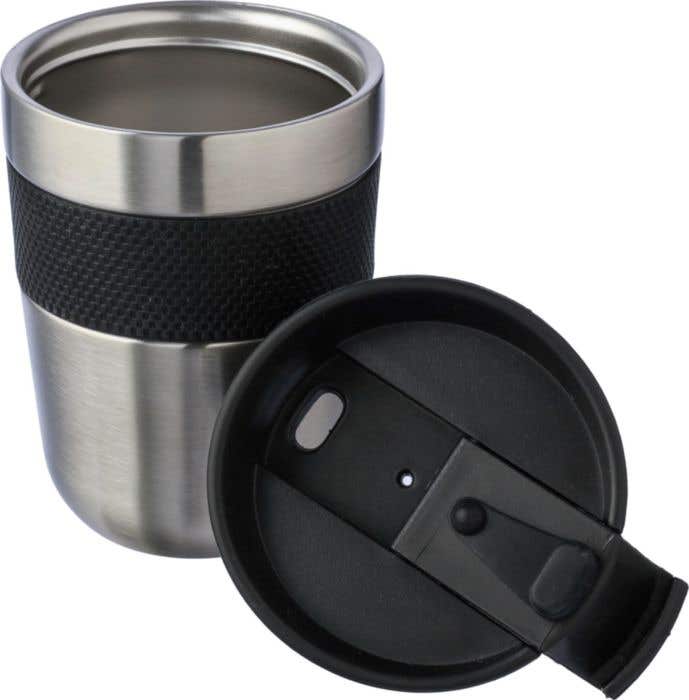 Drinking mug Keith | Stainless steel | 300 ml | Silicone grip