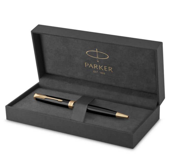 Parker Sonnet balpen | Goudkleurige details