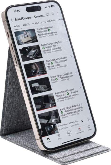 Suporte para teléfono BrandCharger Ascend Charge