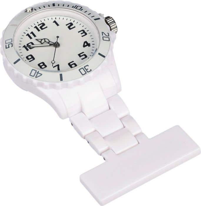 Verpleegsterhorloge Simone | Kunststof | Speld