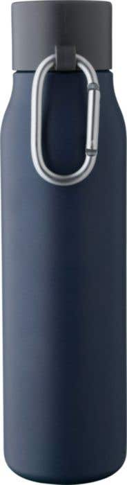 Recycled stainless steel double-walled drinking bottle (600 ml) Cassian