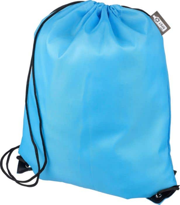 Recycled rPET polyester (210D) drawstring backpack Enrique
