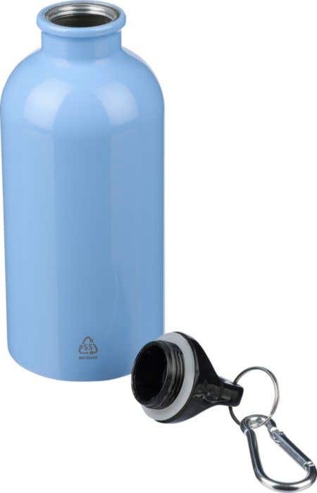 Recycled stainless steel single walled bottle (400 ml) Sable