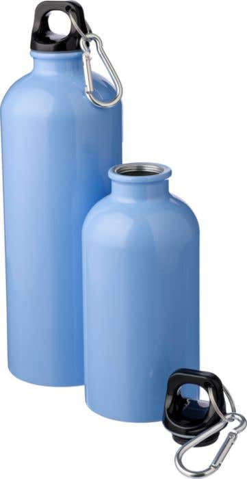 Recycled stainless steel single walled bottle (400 ml) Sable