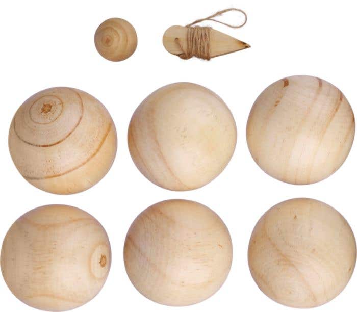 Jeu-de-boulesset Quillian | Hout
