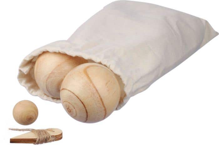 Jeu-de-boulesset Quillian | Hout