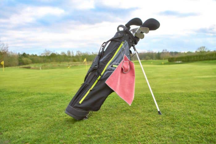 Golfhanddoek Idris | Gerecycled | Met etui
