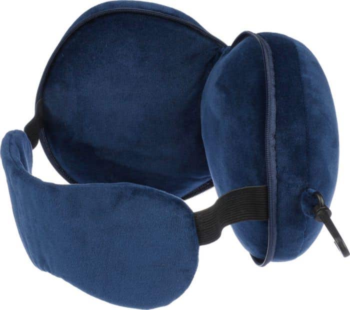Reiskussen Leontine | 2-in-1 met slaapmasker