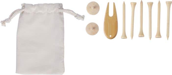 Tacos de golfe em madeira Nyssa