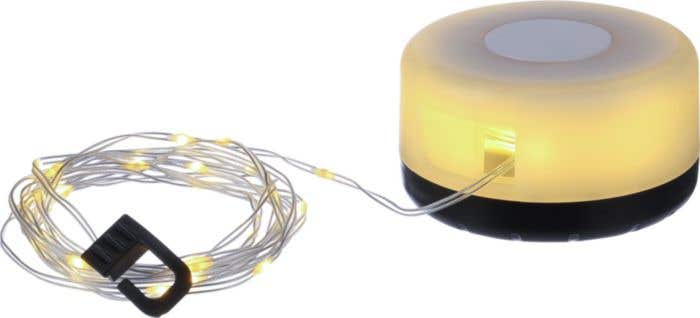 Luz recargable de ABS Hadrian