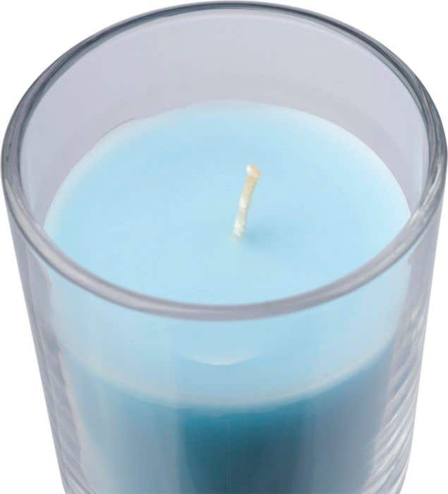 Candle Riven | Glass with bamboo lid