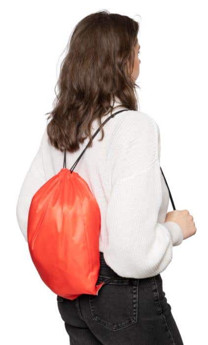 Polyester (210D) drawstring backpack Stef