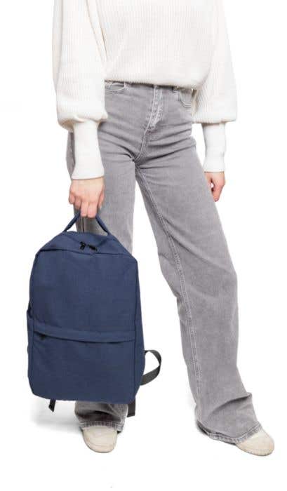 Rucksack Seraphina aus recyceltem Poly-Baumwollgewebe (330 g/m2)