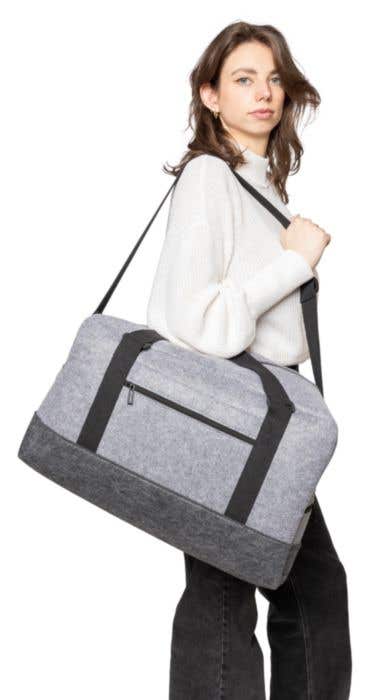 Sporttas Corliss | Gerecycled vilt | Verstelbare band