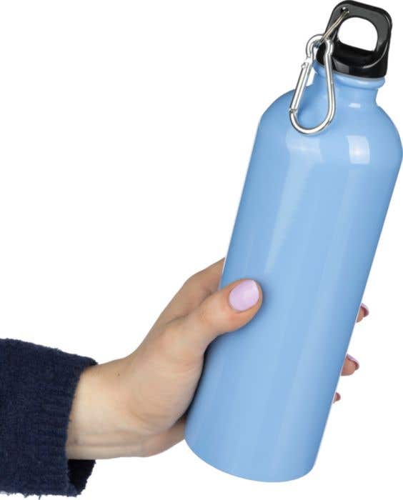 Gourde simple paroi de 750 ml en acier inoxydable recyclé Emeric