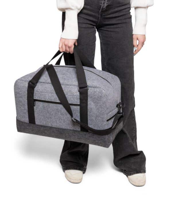 Sporttas Corliss | Gerecycled vilt | Verstelbare band