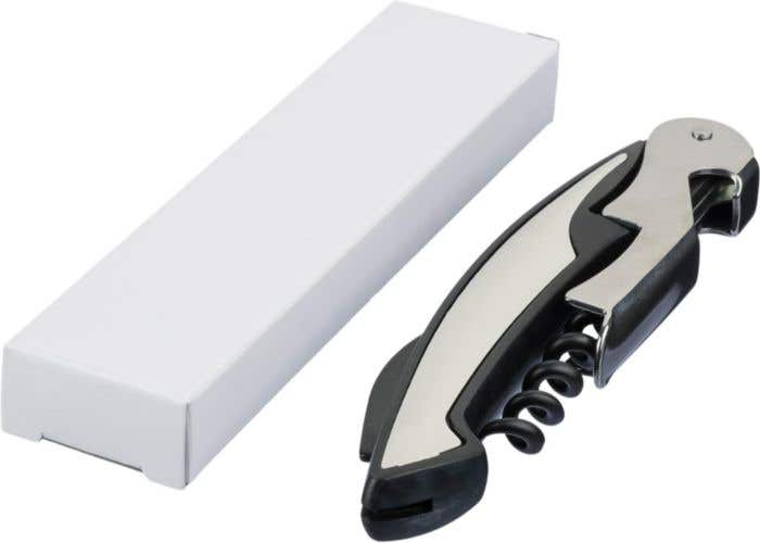 Waiter's knife Rosaura | Stainless steel | 5-ring corkscrew