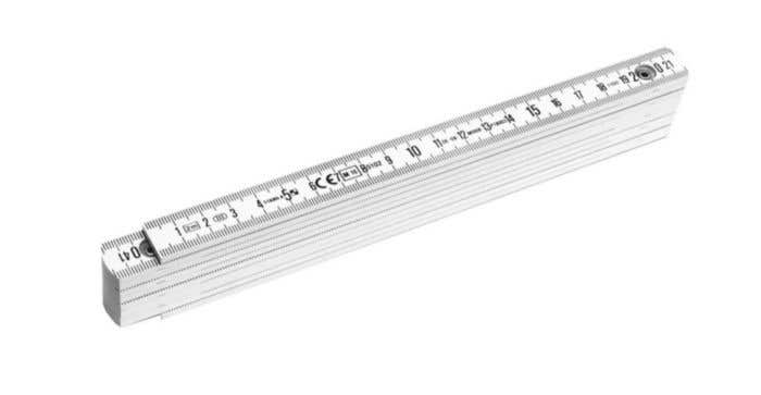 ABS Stabila foldable ruler Gloria 1100 Series
