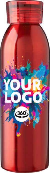 Stainless steel single-walled drinking bottle 650 ml Cindy