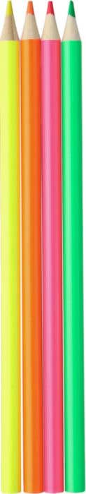 Highlighter pencil set Kaden | Wood | 4 items
