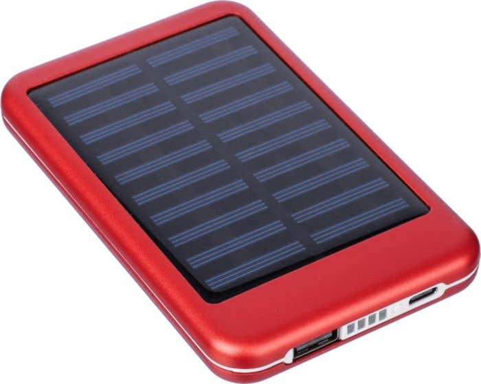 Power bank solar de alumínio Tycho