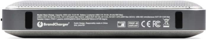 BrandCharger wireless speaker Nano Charge | 5,000 mAh