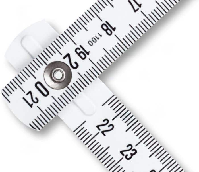 ABS Stabila foldable ruler Gloria 1100 Series
