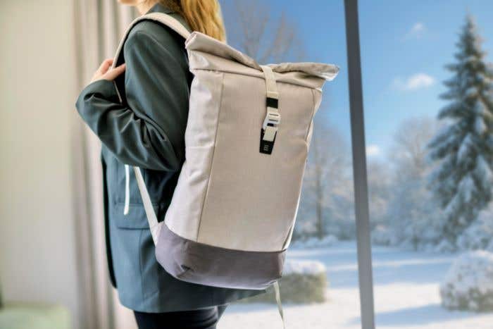 Zaino rolltop in rPET 600 D Marlene