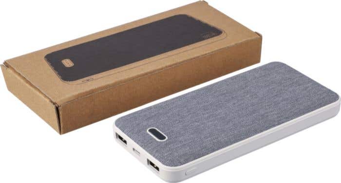 Recycled ABS power bank Tovi