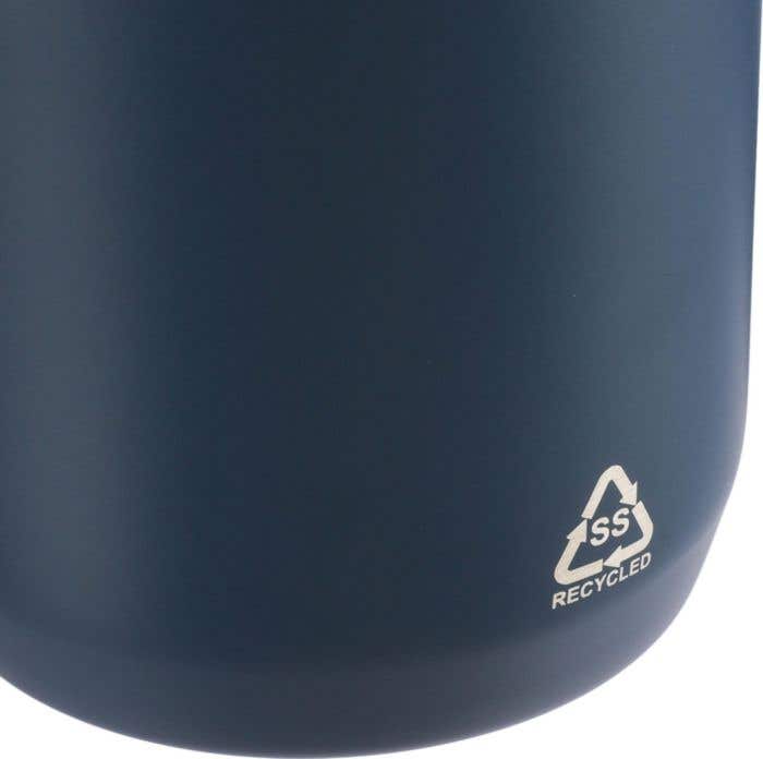 Gerecyclede roestvrijstalen dubbelwandige drinkfles (600 ml) Esen