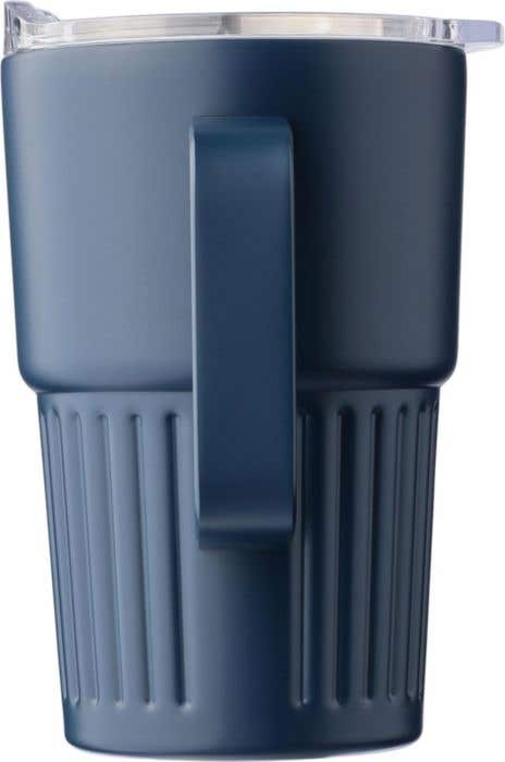 Mug nomade double paroi en acier inoxydable recyclé de 450 ml Calo