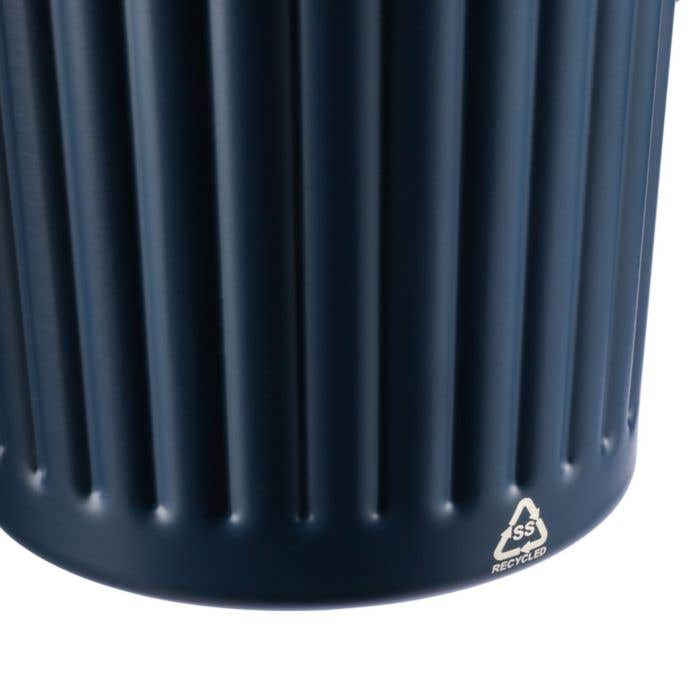 Gerecyclede roestvrijstalen dubbelwandige reismok (450 ml) Calo