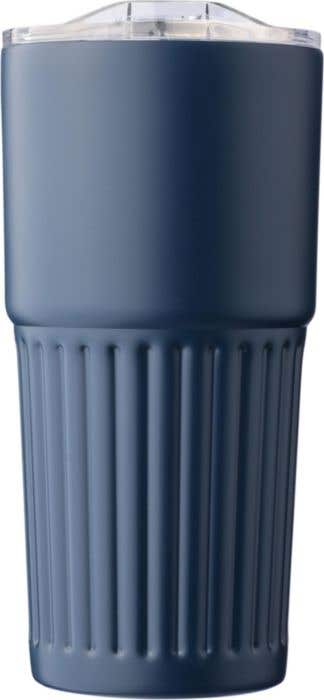 Mug double paroi en acier inoxydable recyclé de 500 ml Kael