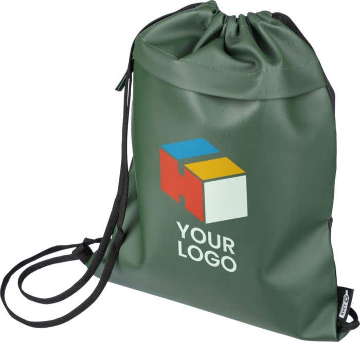 rPET Polyester (600D) Rucksack mit Kordelzug Auri