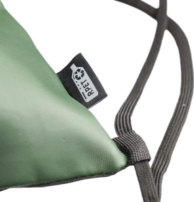rPET Polyester (600D) Rucksack mit Kordelzug Auri