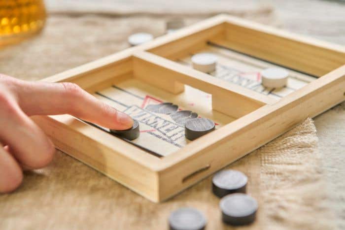 Wooden ejection game Rio