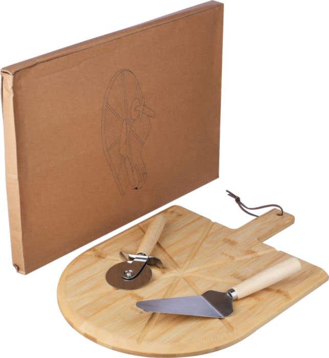 Pizza board Vale | Bamboo | With cutter and spatula