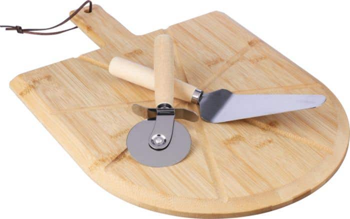 Pizza board Vale | Bamboo | With cutter and spatula
