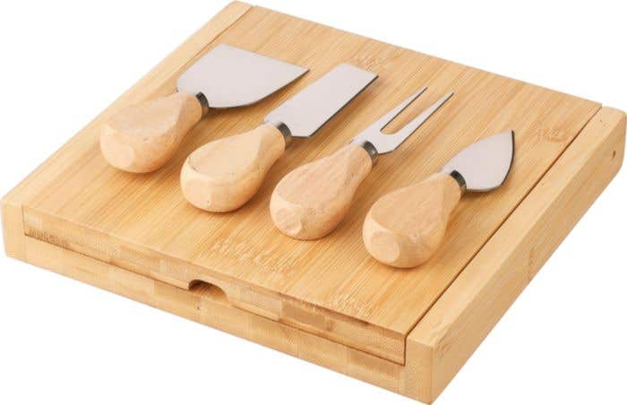 Cheese board Zea | Bamboo | 4 items
