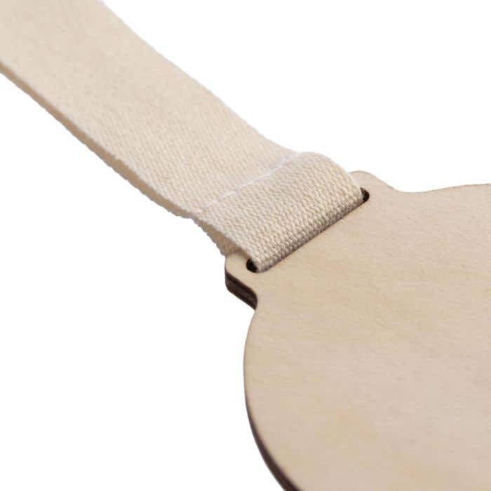 Médaillon en tilleul Koa