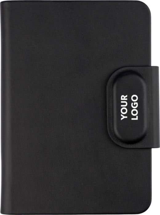 Recycled PU passport holder Mavi