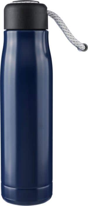 Recycled stainless steel double-walled drinking bottle (500 ml) Solene