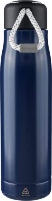 Recycled stainless steel double-walled drinking bottle (500 ml) Solene