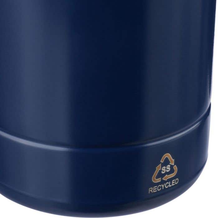 Recycled stainless steel double-walled drinking bottle (500 ml) Solene