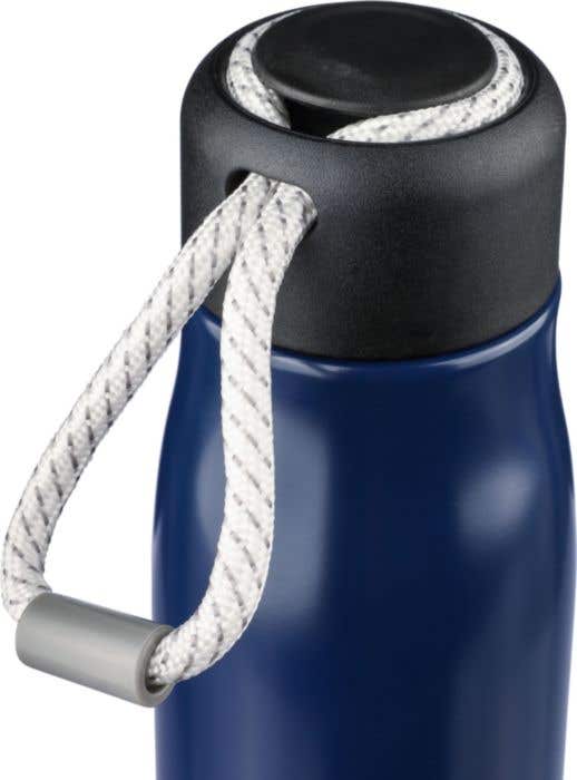 Recycled stainless steel double-walled drinking bottle (500 ml) Solene