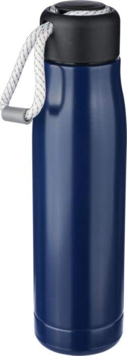 Recycled stainless steel double-walled drinking bottle (500 ml) Solene