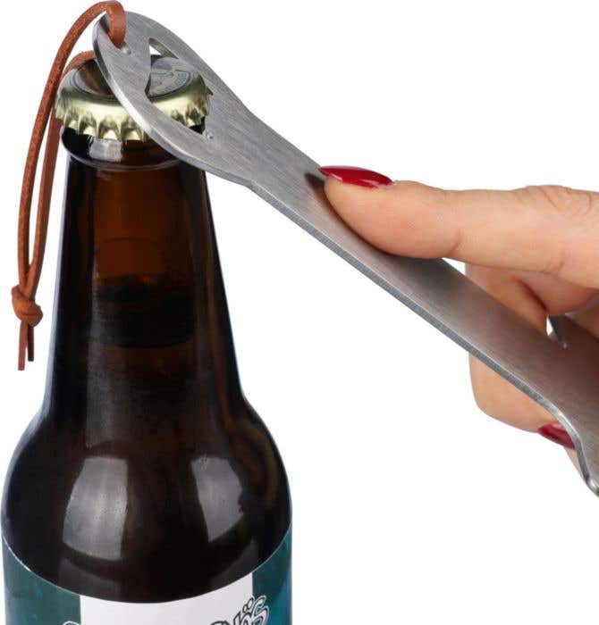 Grillreiniger met flesopener Elara