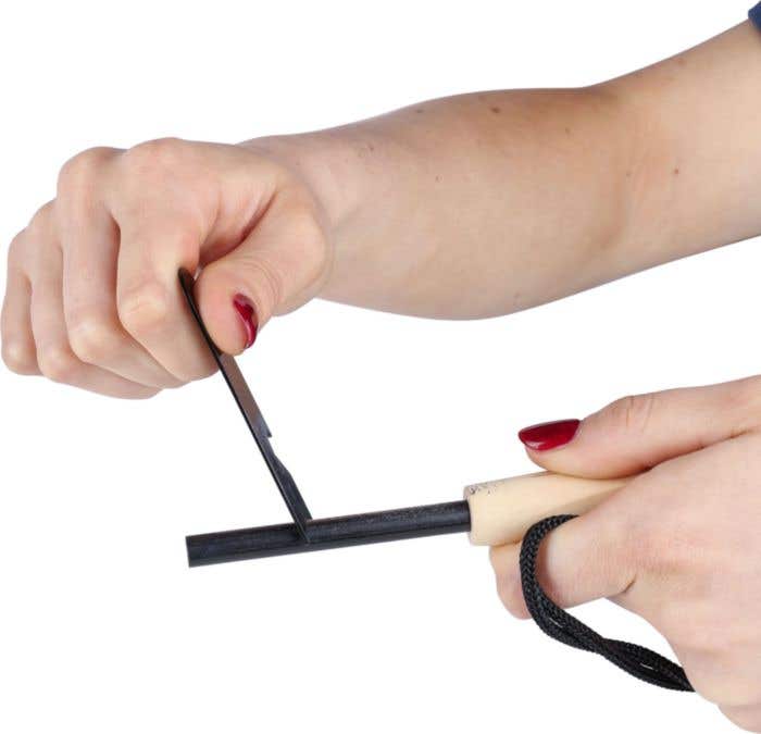 Roestvrijstalen vuurstarterstaaf Azra